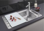 Blanco Axis III 45 S IF Nerezový drez s excentrickým ovládaním – Obrázok 2