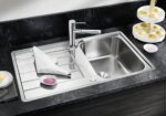 Blanco Classimo 45 S IF Nerezový drez s excentrickým ovládaním PushControl – Obrázok 4