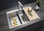 Blanco Etagon 700 IF/A Nerezový drez s tiahlom – Obrázok 4