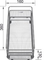 Blanco Multifunkčný kôš z nerezu – Obrázok 5